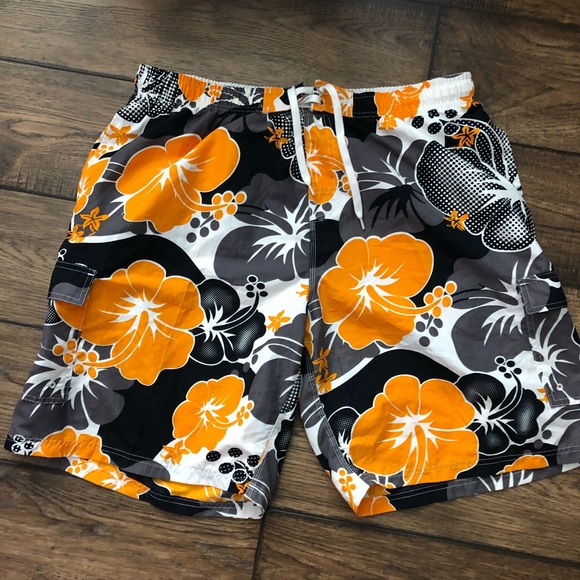 Other - RS Surf Hawaiian print swim shorts